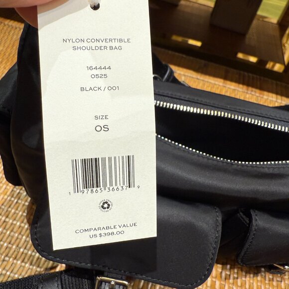 Best Price ‼️Tory Burch Nylon Convertible Shoulder Bag 164444 $450 - Picture 11 of 12